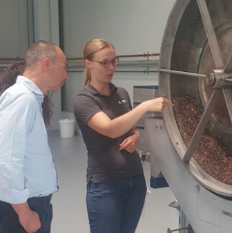 produzione cioccolato test center HDM