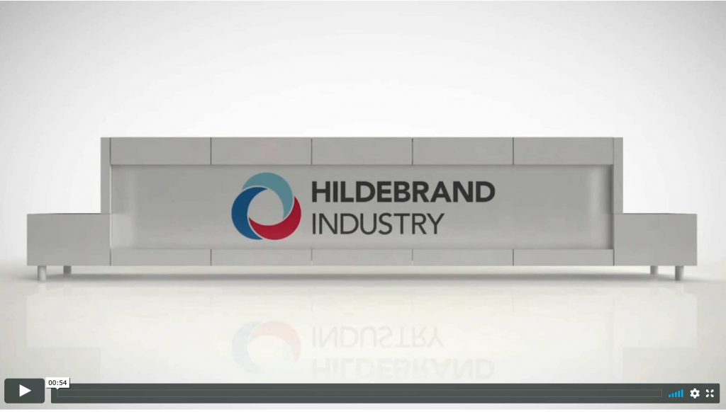 video sistema disinfezione mani industriale hildebrand