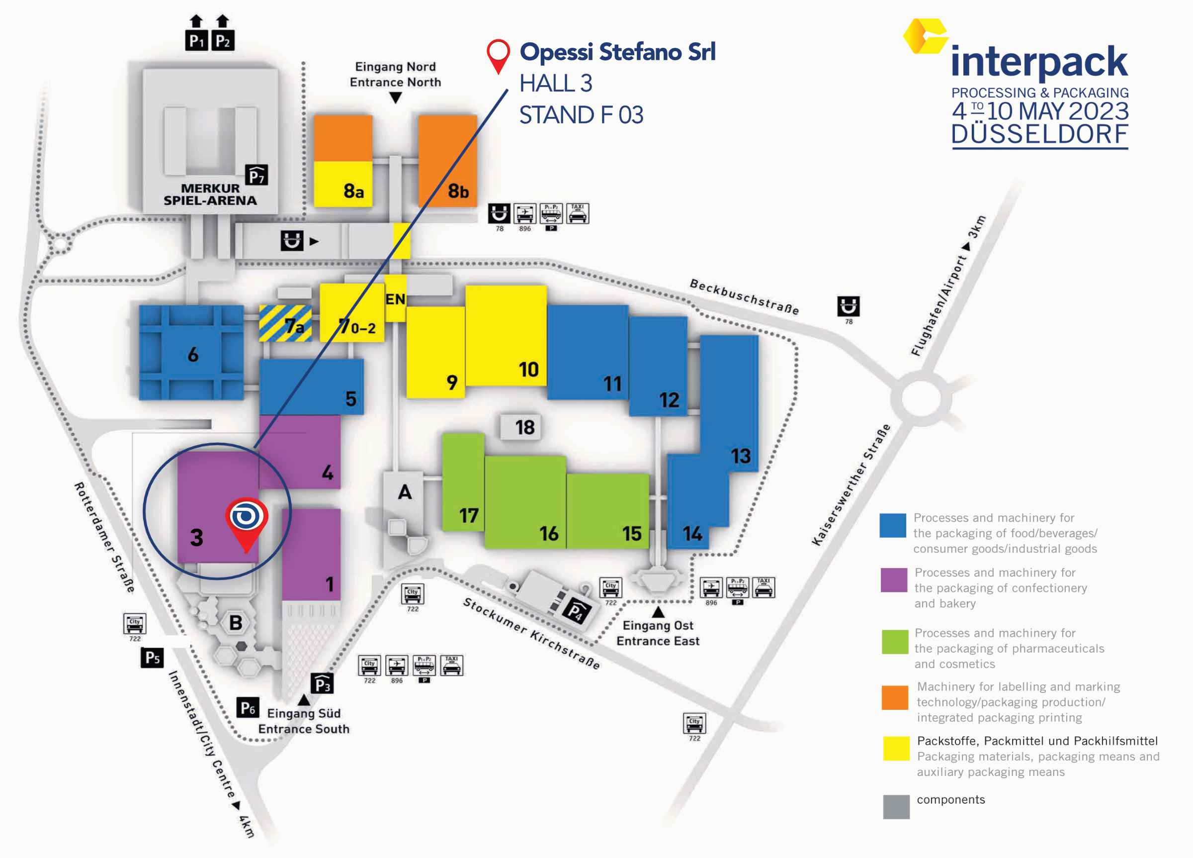 Mappa interpack 2023